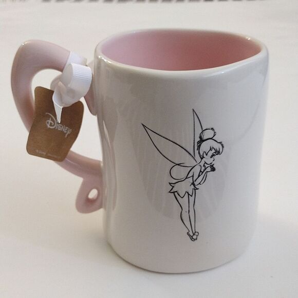 Magenta Rae Dunn x Disney Pink Tinkerbell Pixie Magic Mug NWT - Picture 4 of 17